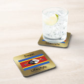 Eswatini Flag+Text Onderzetter (Rechterzijde)