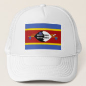 Eswatini Flag Trucker Pet (Voorkant)