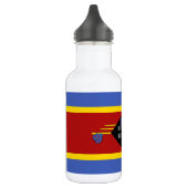 Eswatini Flag Waterfles (Links)