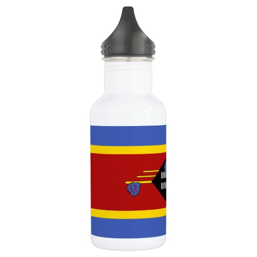 Eswatini Flag Waterfles (Links)