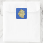 Eswatini Kaart Sticker (Tas)
