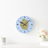 Eswatini Map Clock Ronde Klok (Huis)
