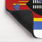 Eswatini Vlag Muismat (Hoek)