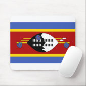 Eswatini Vlag Muismat (Met muis)