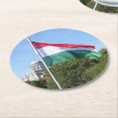 Esztergom Basilica en Onderzetter onder Hongaarse  (Gebogen)