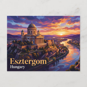 Esztergom Basiliek Hongarije Briefkaart