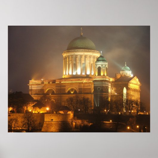 Esztergom bazilika-lampen poster (Voorkant)