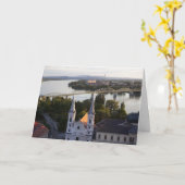 Esztergom Hongarije blanco kaart (Gele Bloem)