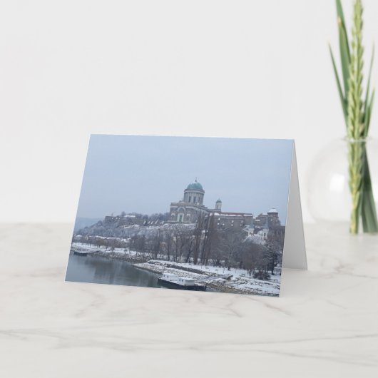 Esztergom Hongarije Kaart (Voorkant)