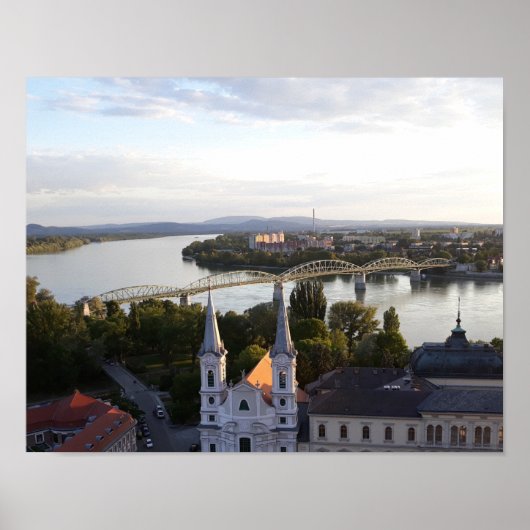 Esztergom Hongarije Poster (Voorkant)