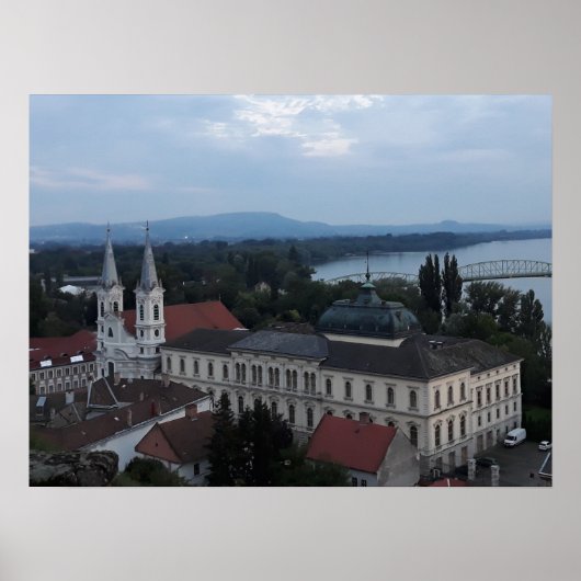 Esztergom Hongarije Poster (Voorkant)