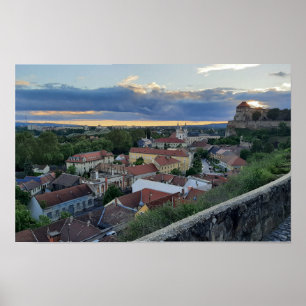 Esztergom Hongarije Poster