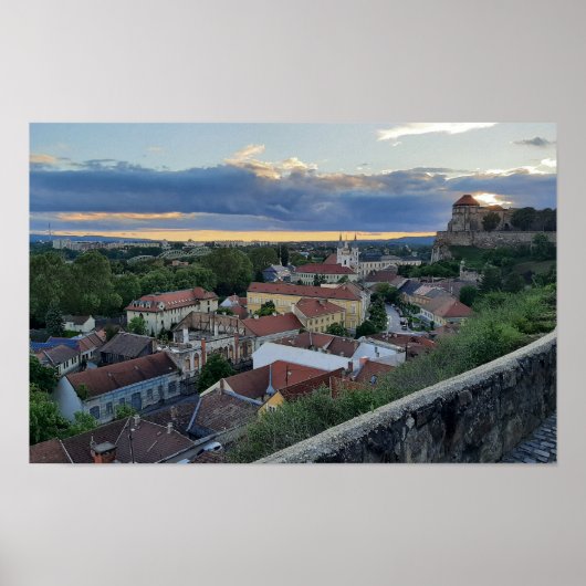 Esztergom Hongarije Poster (Voorkant)