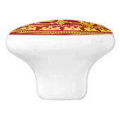 Esztergom Lion keramische knop (Zijkant)