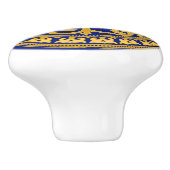 Esztergom Lion keramische knop (Zijkant)