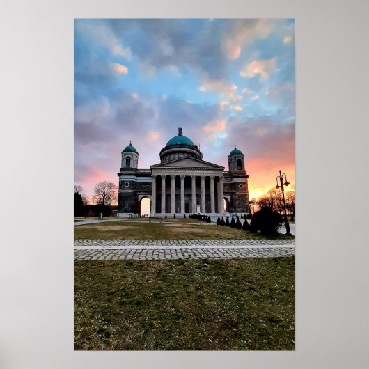 Esztergom Nachtelijke Hemel. Poster (Voorkant)
