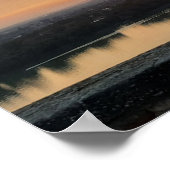 Esztergom Night Sky. Poster (Hoek)