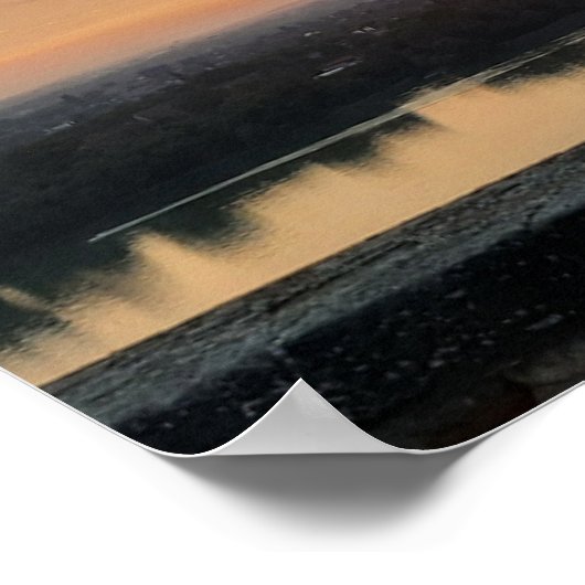 Esztergom Night Sky. Poster (Hoek)