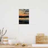 Esztergom Night Sky. Poster (Keuken)