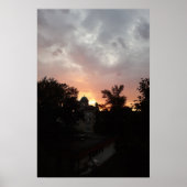 Esztergom Night Sky. Poster (Voorkant)