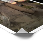 Esztergom Night Sky. Poster (Hoek)