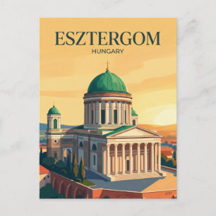 Esztergomse Basiliek Hongarije Briefkaart