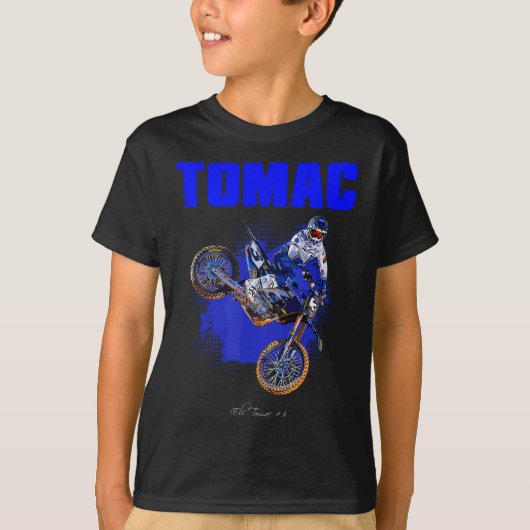 ET3 ELI 3 TOMAC SUPERCROSS MOTOCROSS STAR CHAMPION T-SHIRT (Voorkant)