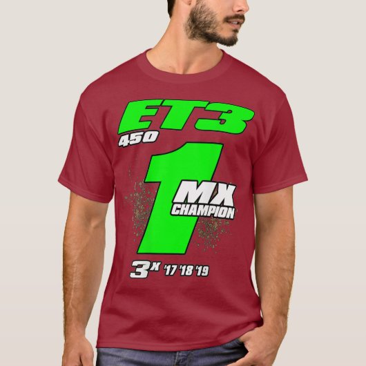 ET3 MOTORCROSS 2019 MX CHAMP 450 PRO T-SHIRT (Voorkant)