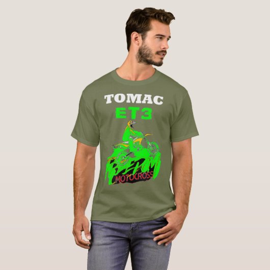 ET3 Tomac Motorcross Supercross Kampioen CADEAU T-shirt (Voorkant volledig)