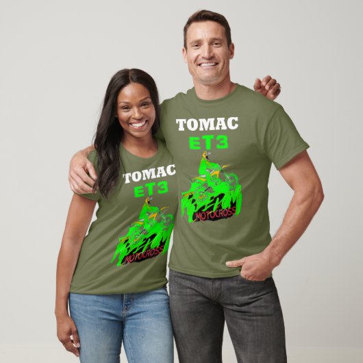 ET3 Tomac Motorcross Supercross Kampioen CADEAU T-shirt (Unisex)
