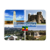 ET Afrika - Ethiopië - Aksum Obelisk - Magneet (Horizontaal)