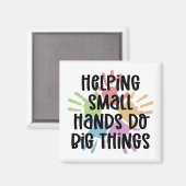 ET-cadeautjes bij kinderen tegen beroepsmatige beh Magneet (Voorkant / Achterkant)