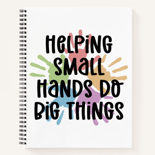 ET-cadeautjes bij kinderen tegen beroepsmatige beh Notitieboek (Voorkant)