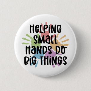 ET-cadeautjes bij kinderen tegen beroepsmatige beh Ronde Button 5,7 Cm