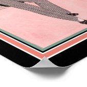 "Et Elegant Par" 1920 kunstdeco-afdrukken Poster (Hoek)