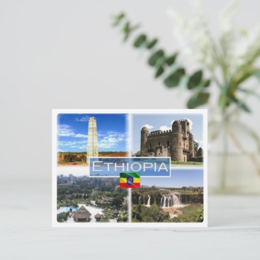 ET Ethiopië - Afrika - Briefkaart (Staand voorkant)