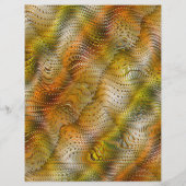 ET Faux Snakeskin Scrapbook Paper Bulk Pages Flyer (Achterkant)