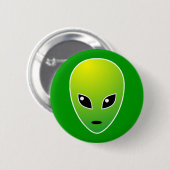 ET - Groen - Gepersonaliseerd Ronde Button 5,7 Cm (Voorkant /achterkant)