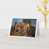 Et in Arcadia ego, Poussin, 1637-1638 Kaart (Gele Bloem)