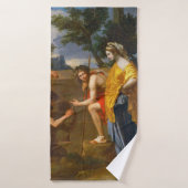 Et in Arcadia ego, Poussin Badhanddoek (Badhanddoek)