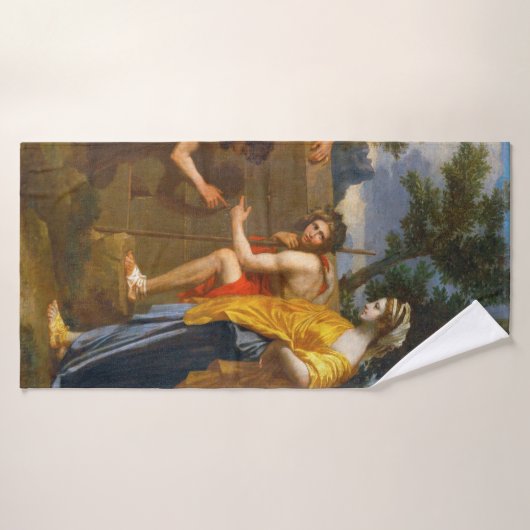 Et in Arcadia ego, Poussin Badhanddoek (Badhanddoek)