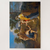 Et in Arcadia ego, Poussin Legpuzzel (Verticaal)