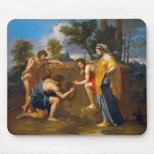 Et in Arcadia ego, Poussin Muismat (Voorkant)