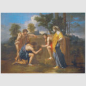 Et in Arcadia ego, Poussin Tissuepapier (Voorkant)