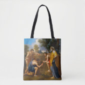 Et in Arcadia ego, Poussin Tote Bag (Voorkant)