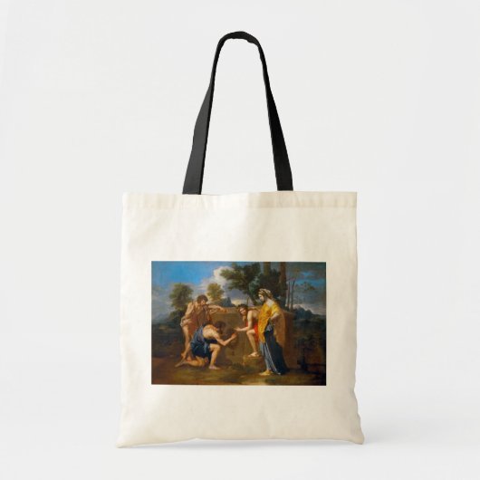 Et in Arcadia ego, Poussin Tote Bag (Voorkant)