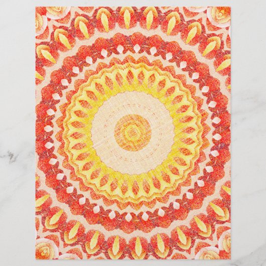 ET Kaleidoscope Scrapbook Paper Bulk Pages Flyer (Voorkant)