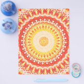 ET Kaleidoscope Scrapbook Paper Bulk Pages Flyer (Enkel)