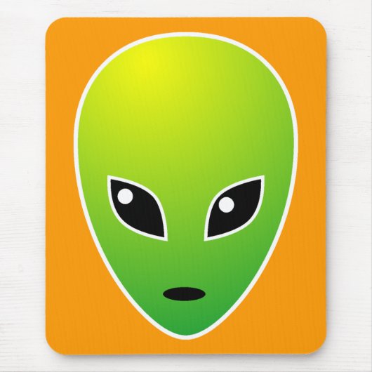ET - op Orange - Aangepast Muismat (Voorkant)