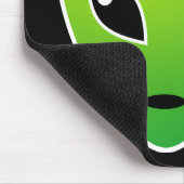 ET - op zwart - Verticaal Muismat (Hoek)